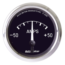AutoMeter Gauge Ammeter 2-1/16in. 50A Electric Cobra (201012)