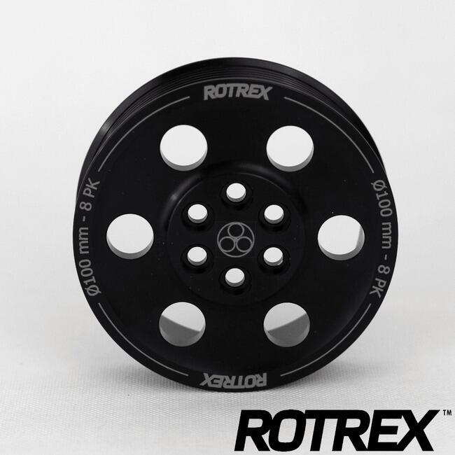 Rotrex Pulley Ring Ø100 8PK - For C15, C30 and C38 Head Units (3032)