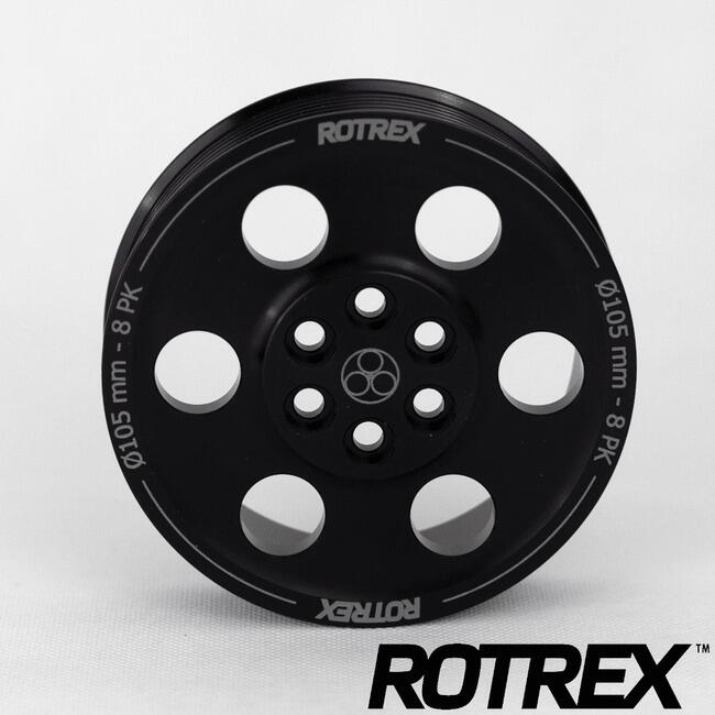 Rotrex Pulley Ring Ø105 8PK - For C15, C30 and C38 Head Units (3033)