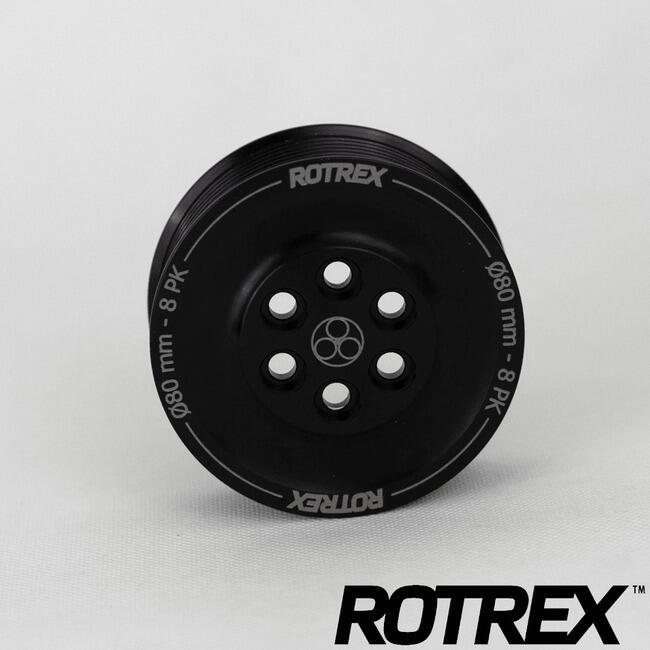 Rotrex Pulley Ring Ø80 8PK  - For C15, C30 and C38 Head Units (2727)