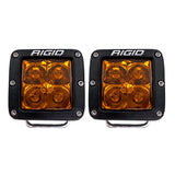 Rigid Industries D-Series Spot with Amber PRO Lens - Pair (20252)