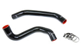 HPS Reinforced Black Silicone Radiator Hose Kit Coolant for Chevy 10-15 Camaro 3.6L V6 (57-1305-BLK)