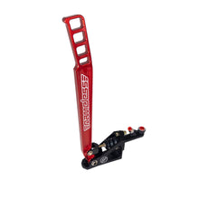Load image into Gallery viewer, Nameless Performance Hydraulic Handbrake - 18" Red Laser-Engraved Handle - With Pass-Through Master Cylinder (NPHB-18-RED-PAS750B)