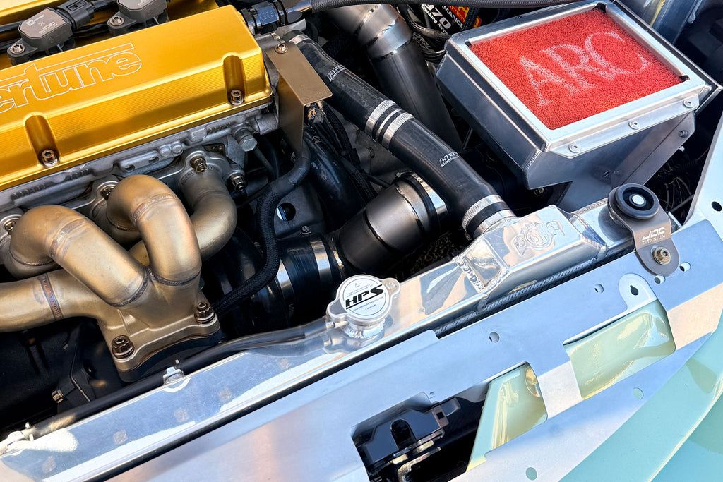 HPS Performance type A spring-loaded high-pressure stainless steel radiator cap. (2068-40S)