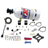 Nitrous Express 96-04 Ford Mustang 4.6L 2 Valve Nitrous Plate Kit w/10lb Bottle (20946-10)