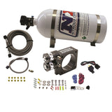 Nitrous Express 86-93 Ford Mustang GT 5.0L (Pushrod) Nitrous Plate Kit w/10lb Bottle (20955-10)