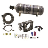 Nitrous Express 86-93 Ford Mustang GT 5.0L (Pushrod) Nitrous Plate Kit w/12lb Bottle (20955-12)