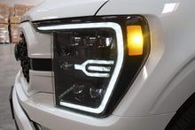 Load image into Gallery viewer, 21-23 Ford F150 / 21-23 Ford F150 Raptor NOVA-Series LED Projector Headlights Alpha-Black