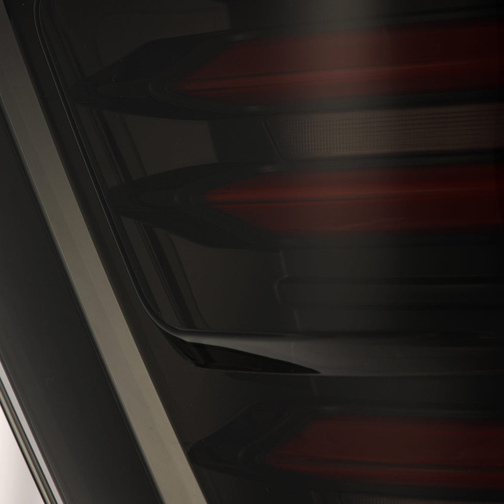 21-23 Ford F150/F150 Raptor LUXX-Series LED Tail Lights Black-Red