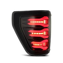 Load image into Gallery viewer, 21-23 Ford F150/F150 Raptor LUXX-Series LED Tail Lights Black-Red