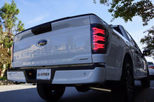 Load image into Gallery viewer, 21-23 Ford F150/F150 Raptor LUXX-Series LED Tail Lights Black-Red