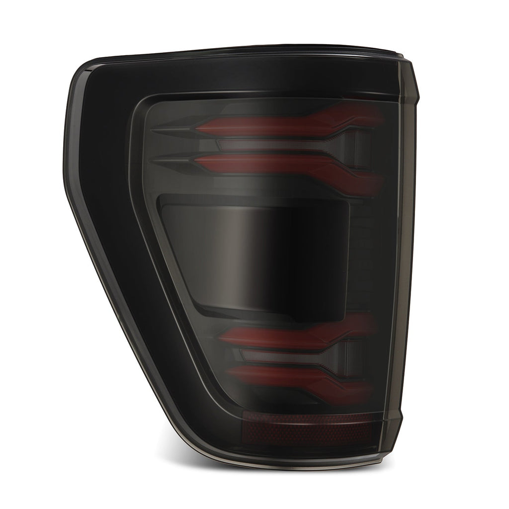 21-23 Ford F150 (with BLIS) LUXX-Series LED Tail Lights Black-Red