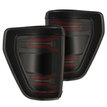Load image into Gallery viewer, 21-23 Ford F150 (with BLIS) LUXX-Series LED Tail Lights Black-Red