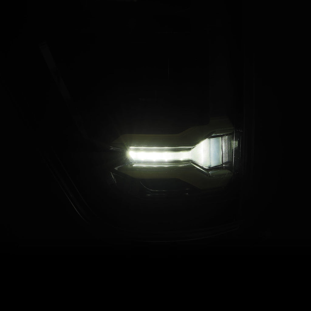 21-23 Ford F150 (wth BLIS) LUXX-Series LED Tail Lights Alpha-Black