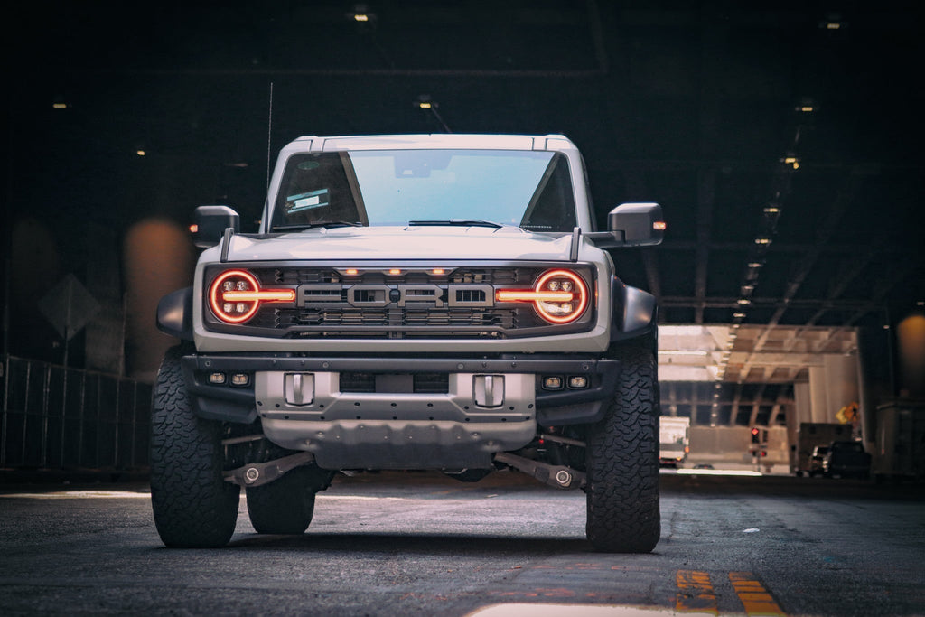 21-25 Ford Bronco / 22-25 Ford Bronco Raptor NOVA-Series LED Projector Headlights Alpha-black