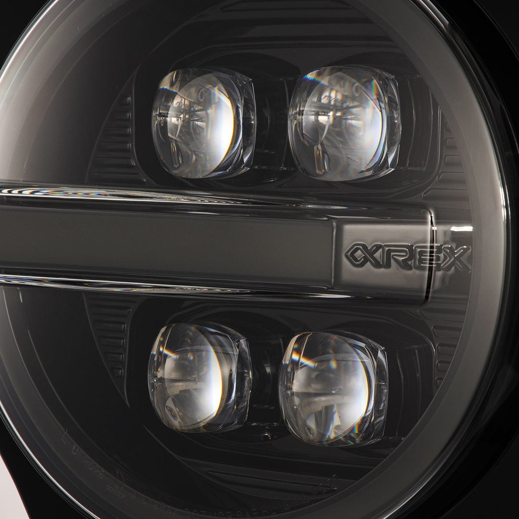 21-25 Ford Bronco / 22-25 Ford Bronco Raptor NOVA-Series LED Projector Headlights Alpha-black