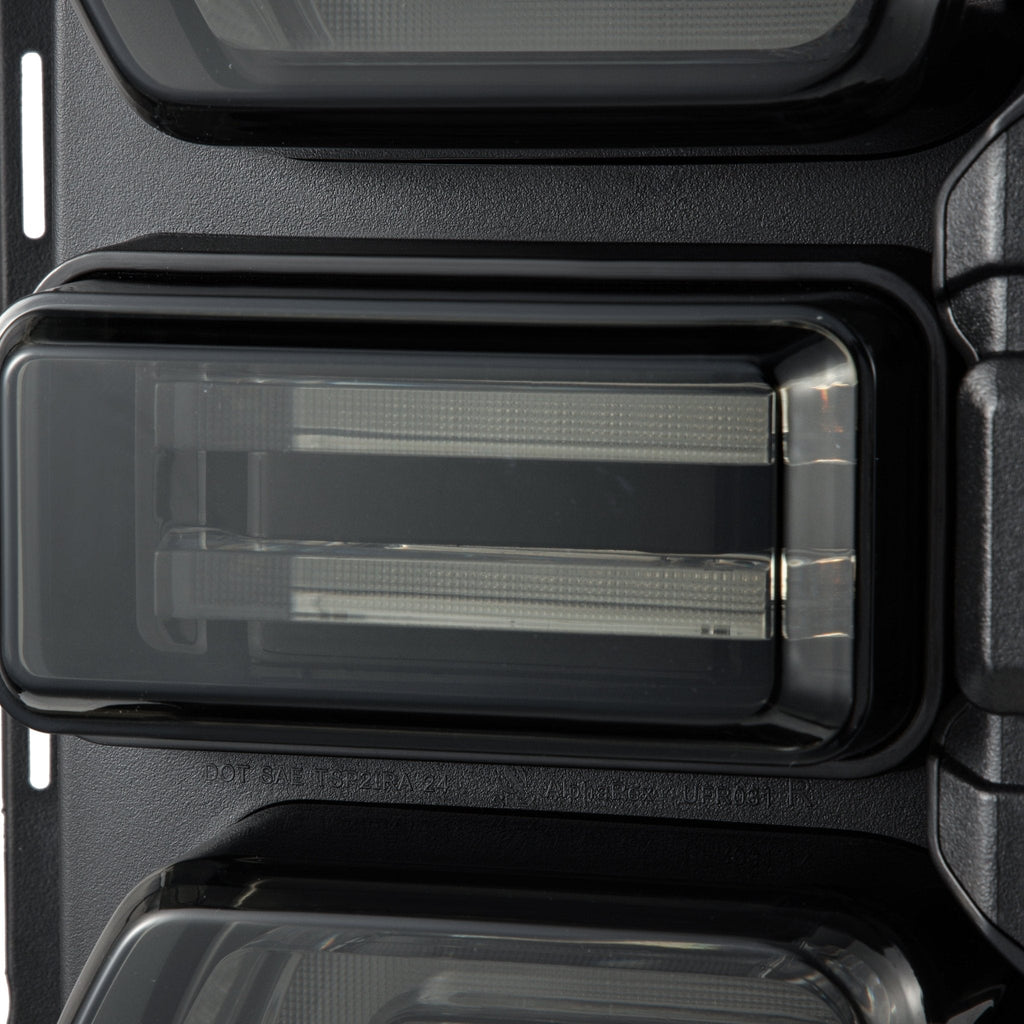 21-25 Ford Bronco NOVA-Series Prismatic LED Tail Lights Alpha-Black
