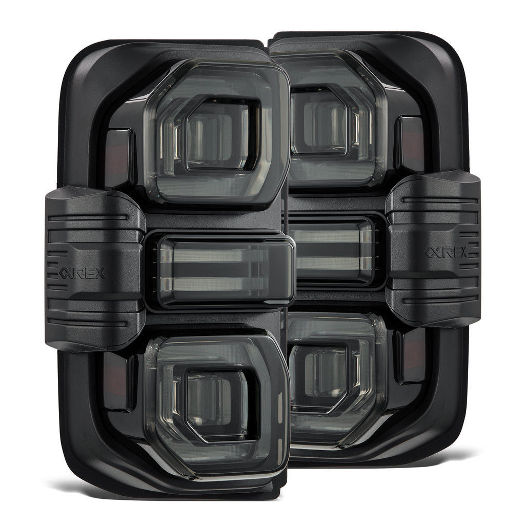21-25 Ford Bronco NOVA-Series Prismatic LED Tail Lights Alpha-Black