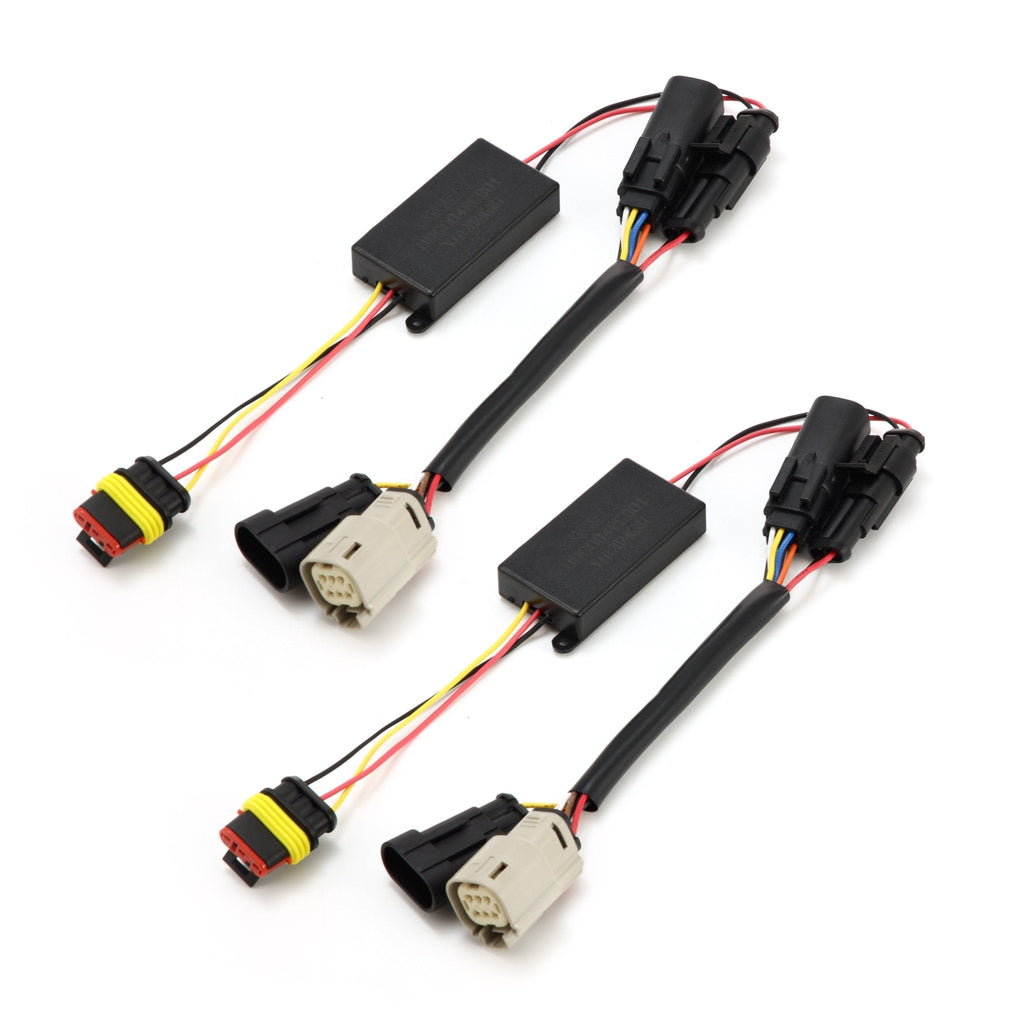 21-25 Ford Bronco AlphaRex Tail Lights Converters for stock LED Tail Lights