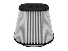 Load image into Gallery viewer, aFe Power Track Series Intake Pro DRY S Air Filter (6-1/8x4-1/8)IN F x(9-1/4x7-1/4)IN B x(6x4)IN Tx7-1/8IN (21-90120)