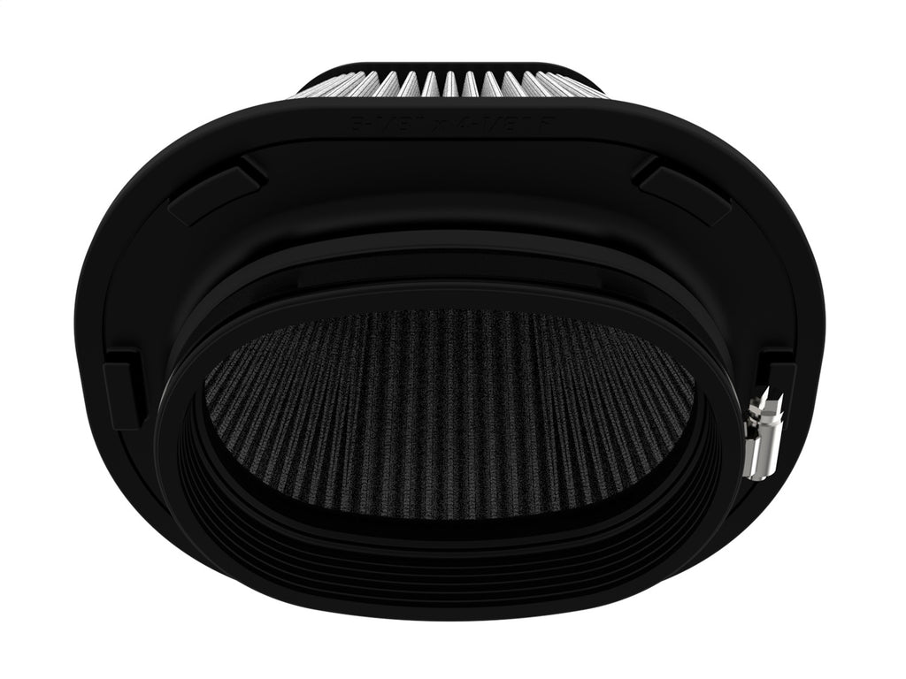 aFe Power Track Series Intake Pro DRY S Air Filter (6-1/8x4-1/8)IN F x(9-1/4x7-1/4)IN B x(6x4)IN Tx7-1/8IN (21-90120)