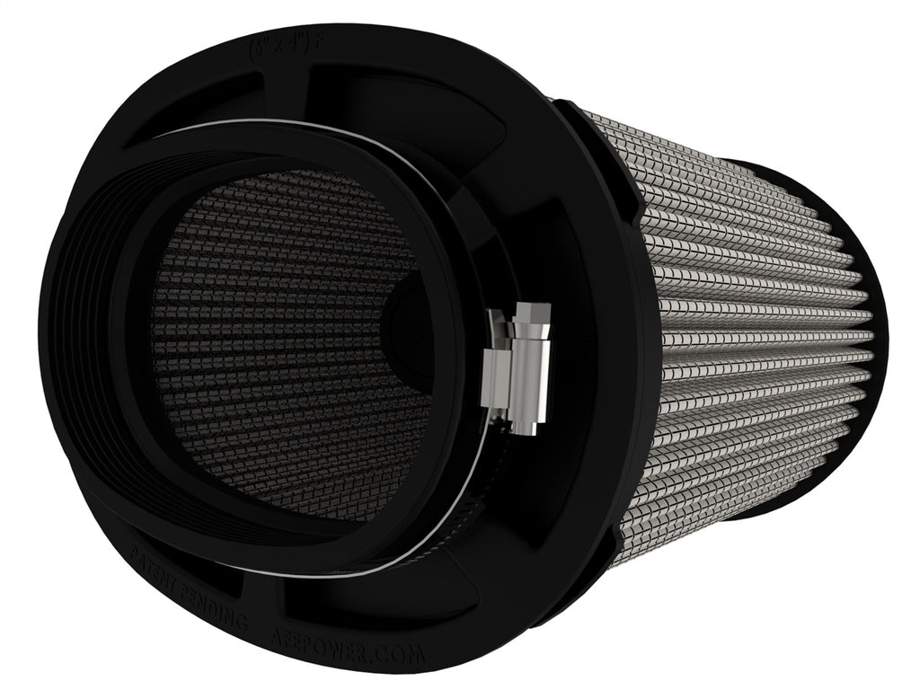 aFe Power Momentum Intake Rplcmnt Air Filter (6x4)IN F x(8-1/4x6-1/4)IN B x(7-1/4x5)IN T x7-1/2 IN H (21-91156)