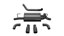 Load image into Gallery viewer, Corsa Performance Jeep JL Axle Back Exhaust 2.5 Inch Dual Rear Exit W/Rolled 3.5 Inch Tips 18 Wrangler JL Sport Black db By (21014BLK)