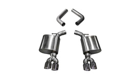 Corsa Performance 3.5 Inch Axle-Back Dual Side Exit 15-18 Challanger with Polished Pro-Series Tips (21020)