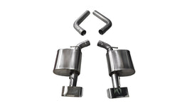 Corsa Performance 3.5 Inch Axle-Back Dual Rear Exit 15-18 Challenger with GTX2 Polished Pro-Series Tips (21021)