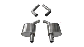 Corsa Performance 4.5 Inch Axle-Back Dual Rear Exit 17-18 Charger 5.7L with Dumps (21022)