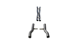 Corsa Performance 2.75 Inch Resonator Delete 15-18 Challenger/Chrysler 300 6.4L 2.75 Inch 3.5 Inch Kit (21024)