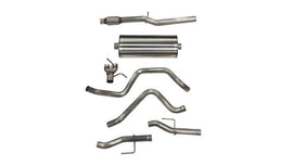 Corsa Performance 3 Inch Dual Rear Exit CatBack Exhaust System 19-Present Silverado/Sierra 5.3 Liter V8 Sport Sound No Tips (21028)