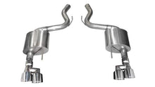 Load image into Gallery viewer, Corsa Performance Mustang Axle-Back Exhaust System 18-19 Ford Mustang GT 5.0L V8 Polished 3.0 Inch W/Twin 4.0 Inch Tips Sport Sound Level (21039)