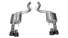 Corsa Performance 18-19 Ford Mustang GT 5.0L V8 Axle-Back Exhaust System (21041BLK)