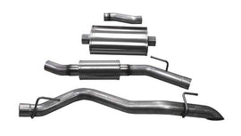 Corsa Performance Jeep Gladiator 3.0 Inch Cat Back Touring For 20-Pres Gladiator 3.6 Liter V6 Single Side Exit with 3 Inch Turn Down Tip (21063)