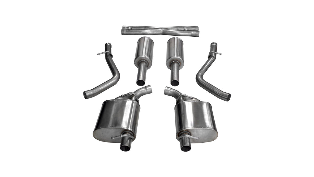 Corsa Performance 2.5 Inch Cat-Back Dual Rear Exit 15-24 Dodge Challenger (21066)