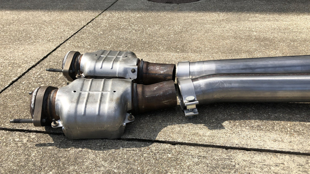 Corsa Performance 3.0 Inch Cat Connect X-Pipe 14-19 Chevrolet Corvette (21078)