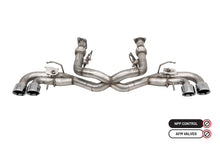 Load image into Gallery viewer, Corsa Performance 3.0 Inch Muffler Delete Cat-Back Exhaust System with NPP Sound control and 4.5 Inch Polished Pro-Series Tips 20-25 Chevrolet Corvette (21105)