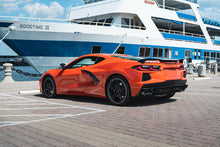 Load image into Gallery viewer, Corsa Performance 3.0 Inch Muffler Delete Cat-Back Exhaust System with NPP Sound control and 4.5 Inch Pro-Series Black Tips 20-25 Chevrolet Corvette C8 (21105BLK)