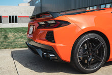 Load image into Gallery viewer, Corsa Performance 3.0 Inch Muffler Delete Cat-Back Exhaust System with NPP Sound control and 4.5 Inch Pro-Series Black Tips 20-25 Chevrolet Corvette C8 (21105BLK)
