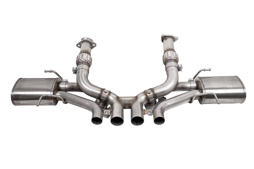 Corsa Performance 3.0 Inch Dual Rear Exit NPP Catback Exhaust System 23-25 Chevrolet Corvette C8 Z06 (21111)