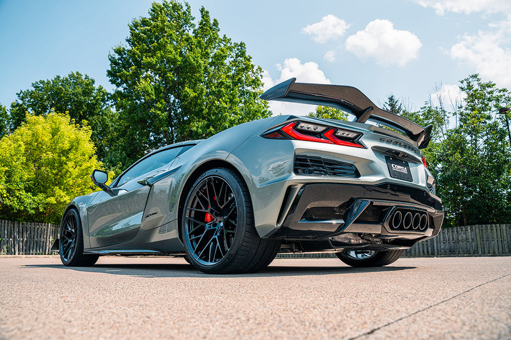 Corsa Performance 3.0 Inch Dual Rear Exit NPP Catback Exhaust System 23-25 Chevrolet Corvette C8 Z06 (21111)