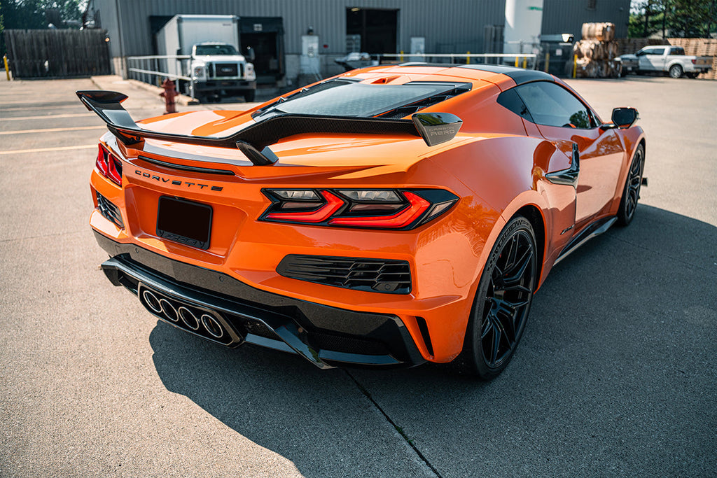 Corsa Performance 3.0 Inch Track Series Muffler Delete Catback Exhaust System 23-25 Chevrolet Corvette C8 Z06 (21113)