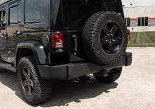Load image into Gallery viewer, Corsa Performance 2.75 Inch Cat-Back Dual Rear Exit with Single 4.0 Inch Polished Flat Cut Tips 07-18 Jeep Wrangler JKU 116 Inch Wheel Base (21122)