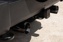 Load image into Gallery viewer, Corsa Performance 2.75 Inch Cat-Back Dual Rear Exit with Single 4.0 Inch Polished Flat Cut Tips 07-18 Jeep Wrangler JKU 116 Inch Wheel Base (21122)