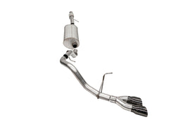 Corsa Performance 3.0 Inch Single Side Exit Cat-Back Exhaust System with Twin 4.0 Inch Black Tips 21-25 Chevrolet Tahoe/GMC Yukon 120.9 Inch Wheel Base (21125BLK)