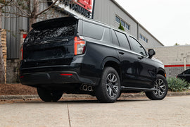 Corsa Performance 3.0 Inch Single Side Exit Cat-Back Exhaust System with Twin 4.0 Inch Tips 21-25 Chevrolet Tahoe/GMC Yukon 120.9 Inch Wheel Base (21125)
