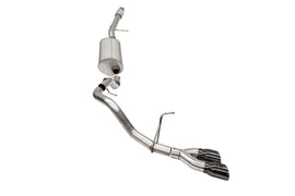 Corsa Performance 3.0 Inch Single Side Exit Cat-Back Exhaust System with Twin 4.0 Inch Black Tips 21-25 Chevrolet Suburban 134.1 Inch Wheel Base (21126BLK)