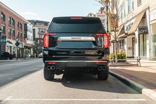 Load image into Gallery viewer, Corsa Performance 3.5 Inch to 2.75 Inch Dual Rear Exit Cat-Back Exhaust System with Black PVD Tips 21-23 Chevrolet Tahoe/GMC Yukon 120.9 Inch Wheel Base (21129BLK)