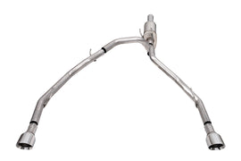 Corsa Performance 3 Inch Cat-Back Exhaust 4 Inch Polished Pro-Series Slash Cut Twin Tip 09-23 RAM 1500 140.5 Inch Wheel Base (21139)